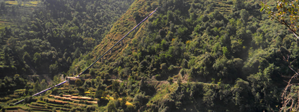 View at Penstock of Sarbari I Power Project